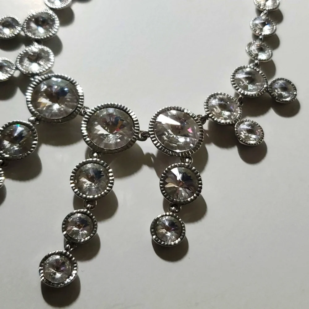 Ted Baker Crystal Chandelier Necklace